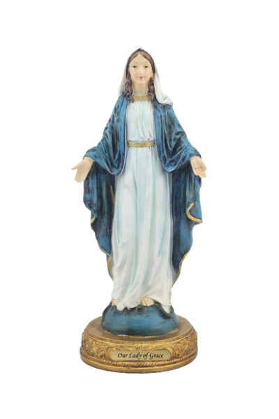 聖母マリア像 Our Lady of Grace 約30cm Amazon.com: BC Catholic Our Lady of Grace Statue, 13.5