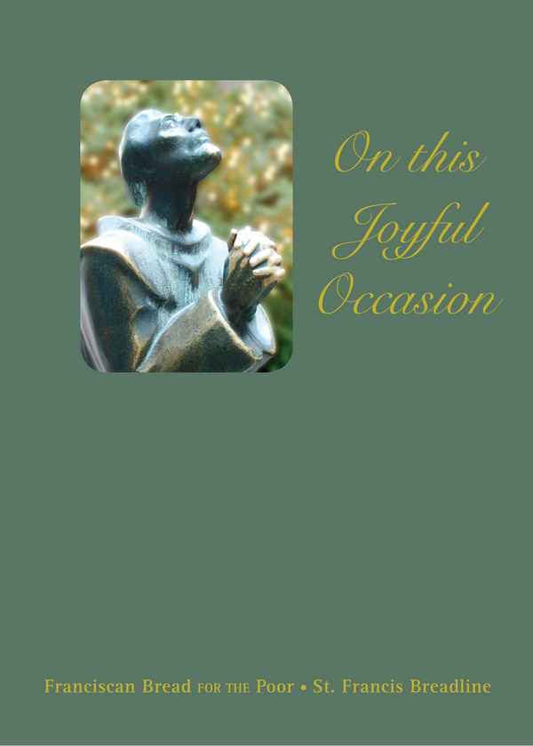 St. Francis Breadline: Joyful Card
