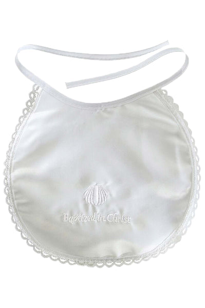 Satin Baptismal Bib – The Franciscan Store