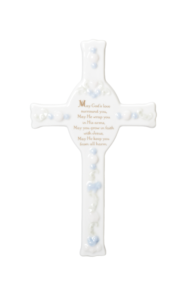 Porcelain Baptism Cross