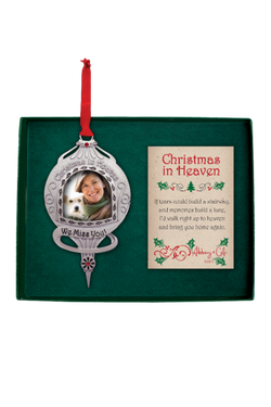 Christmas in Heaven Photo Ornament