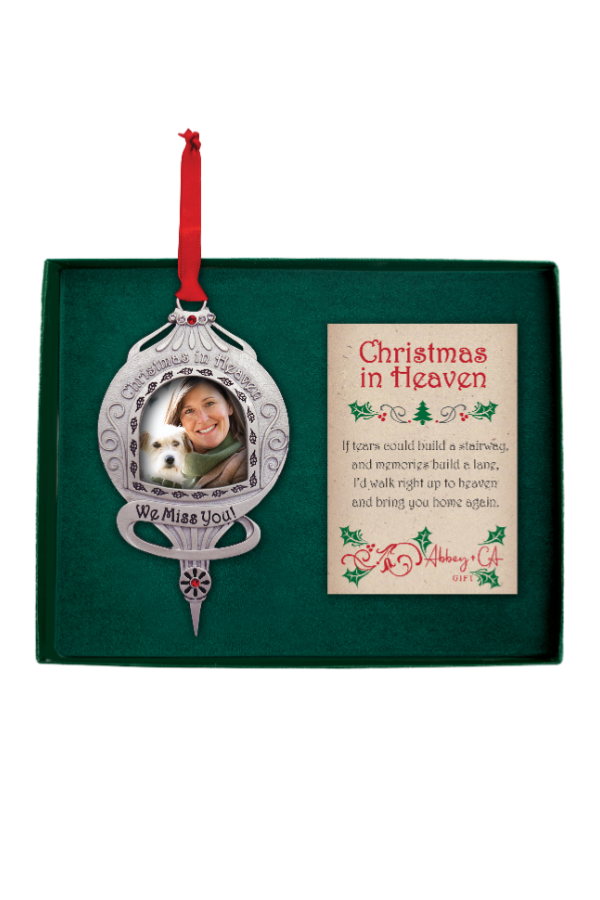 Christmas in Heaven Photo Ornament