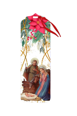 Holy Family Wooden Bookmark