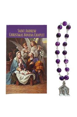 Christmas Novena Chaplet with Prayer Card