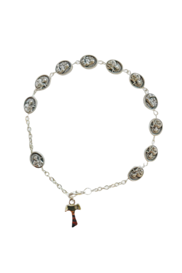 St. Francis & St. Clare Rosary Bracelet