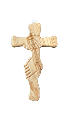 Olive Wood Friendship Cross