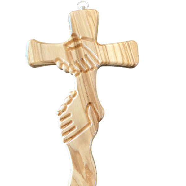 Olive Wood Friendship Cross – The Franciscan Store