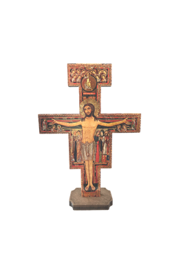 5 1/2" San Damiano Cross with Base