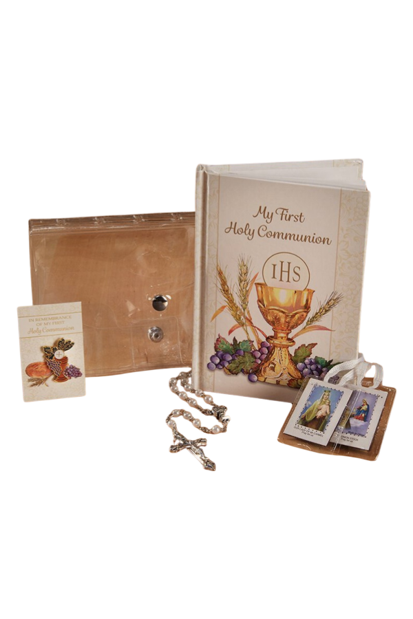 Catholic First Collection My First Holy Communion Wallet Set - Girl – The Franciscan Store