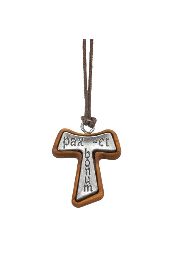 Tau "Pax et Bonum" Pendant