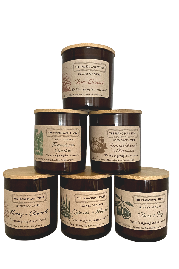 Scents of Assisi Candle Collection