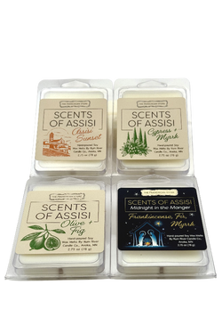 Scents of Assisi Wax Melt Collection