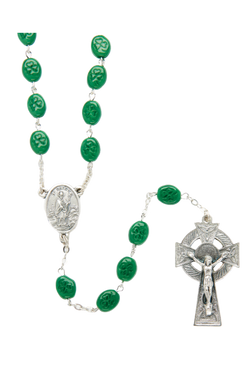 St. Patrick Shamrock Bead Rosary