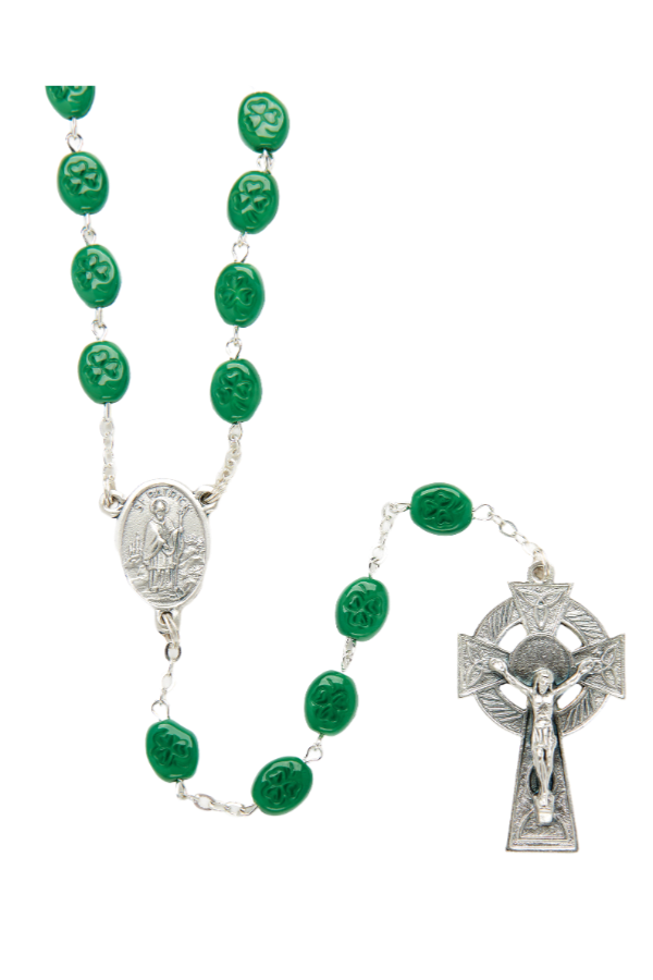 St. Patrick Shamrock Bead Rosary