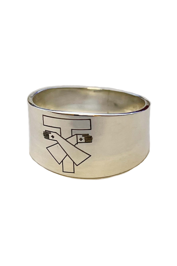 Franciscan Coat of Arms Ring The Franciscan Store
