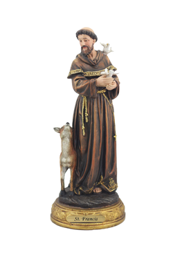 8" St. Francis of Assisi Statue