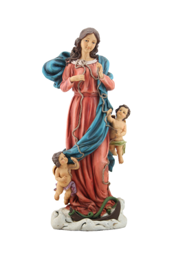 8" Our Lady Untier of Knots Statue