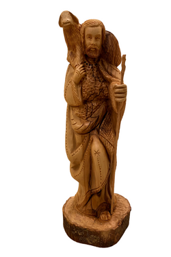 Olive Wood Good Shepherd