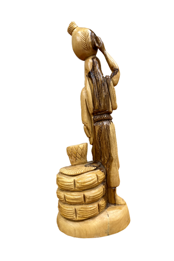 Olive Wood Samaritan Woman at the Well