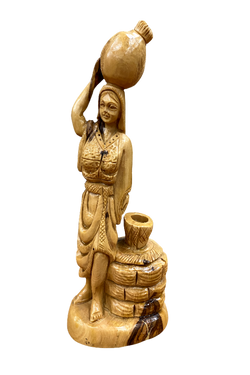 Olive Wood Samaritan Woman at the Well