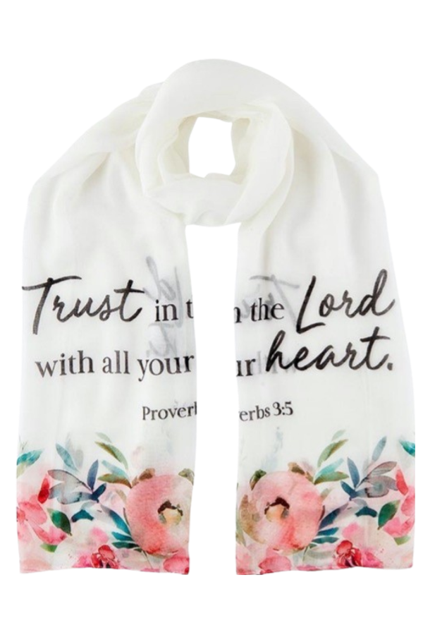 Trust in the Lord Prayer Scarf