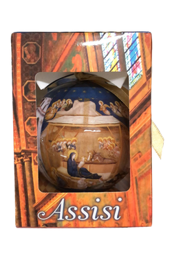 Assisi Round Christmas Ornament