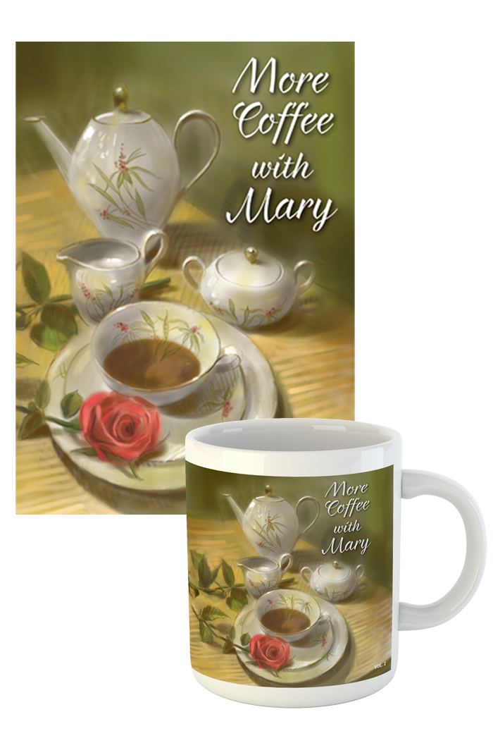 "More Coffee With Mary Volume 2" <br>Booklet and Mug