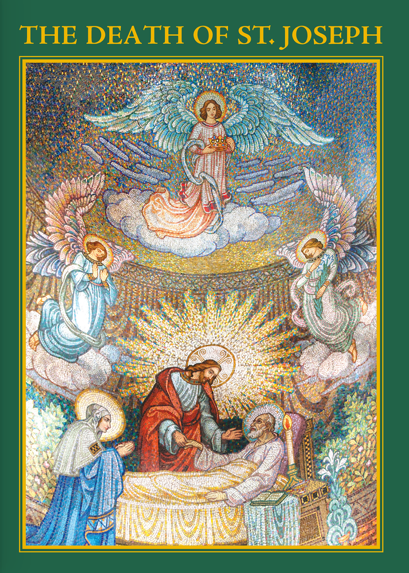 The Death of St. Joseph Memorial Card
