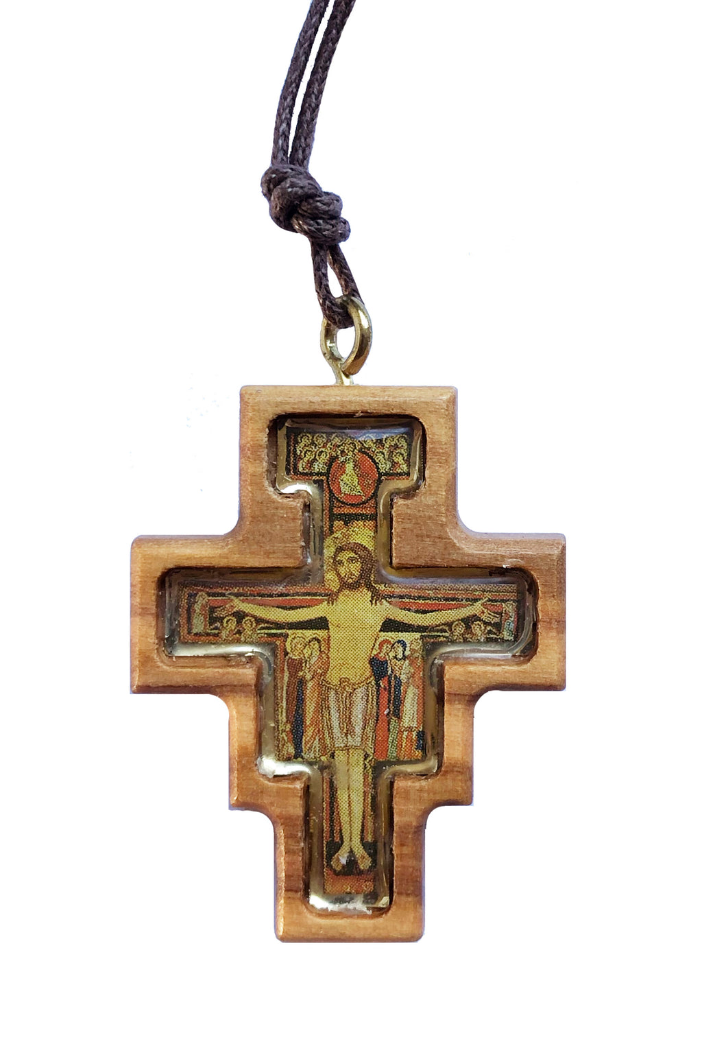 San Damiano Crucifix Pendant - 50/pk - Autom