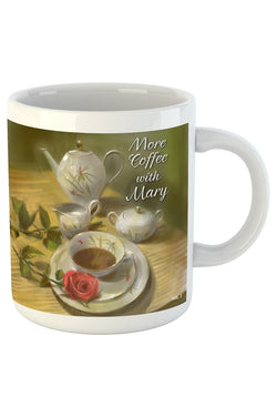 "More Coffee With Mary Volume 2" Coffee Mug