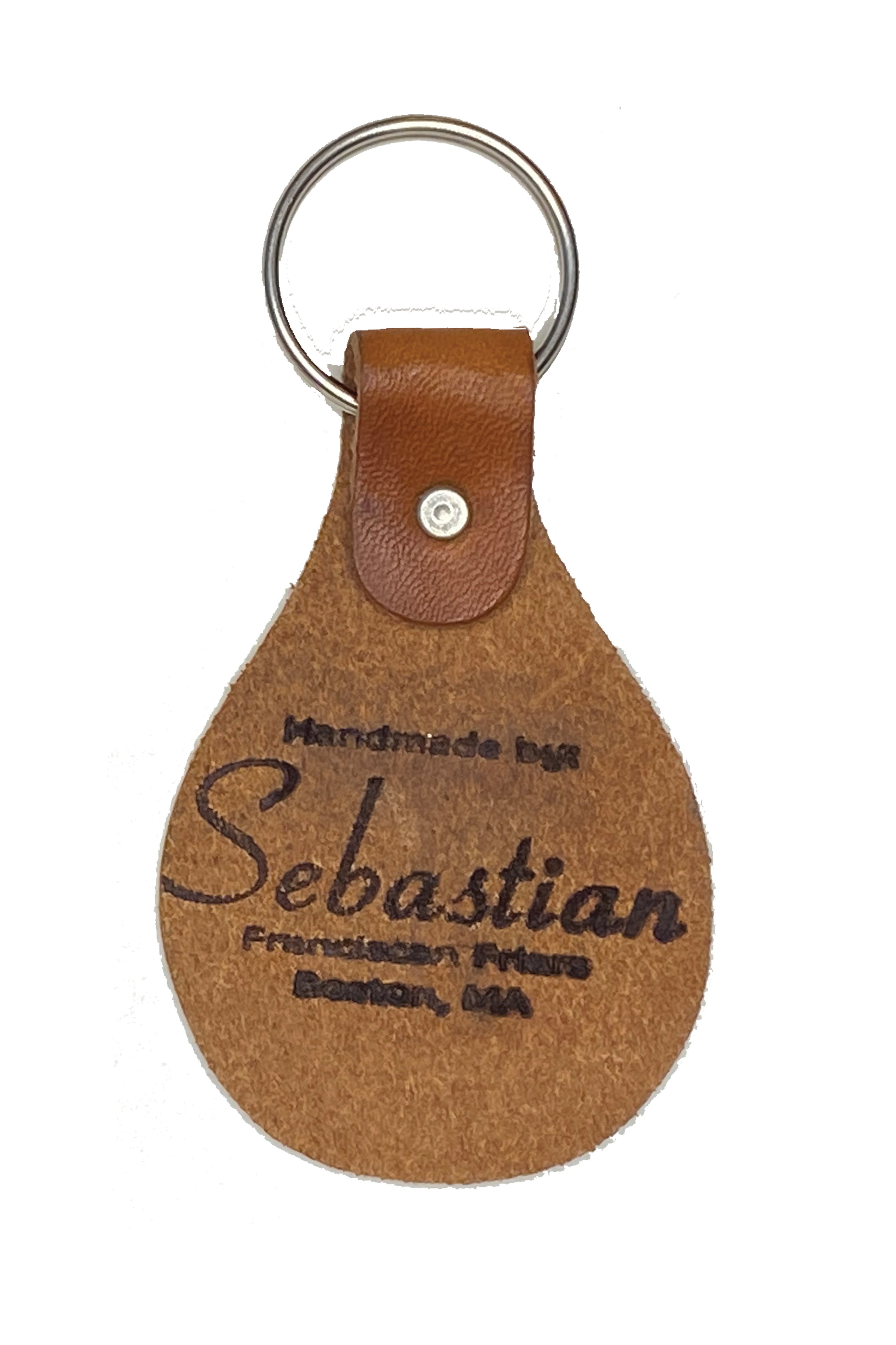 Br. Sebastian’s Franciscan Coat of Arms Key Ring – The Franciscan Store
