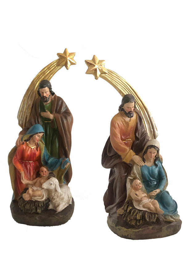 Holy Family Nativity Scene - 2 Piece Set