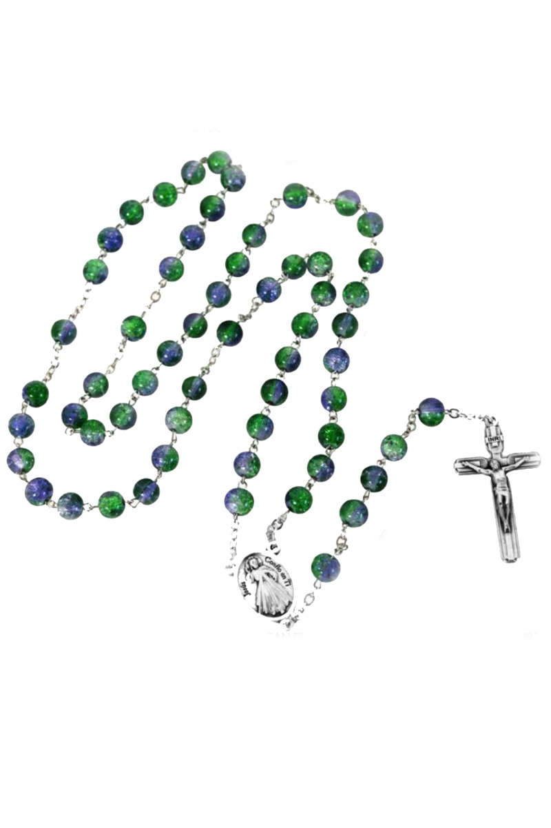 20.5” Our Lady of Guadalupe and Divine Mercy Rosary