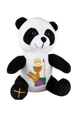 Light of Christ First Communion Plush Panda Bear