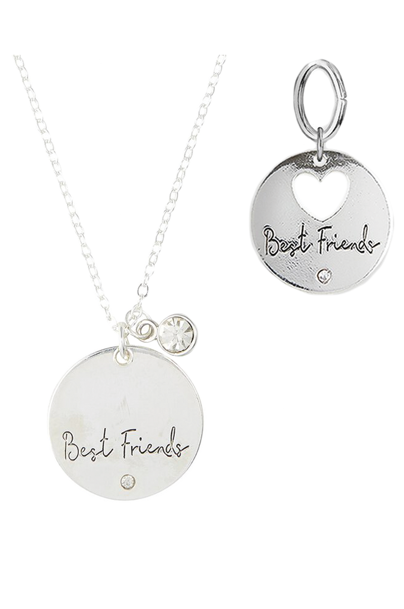 Best Friends Tag and Pendant Set