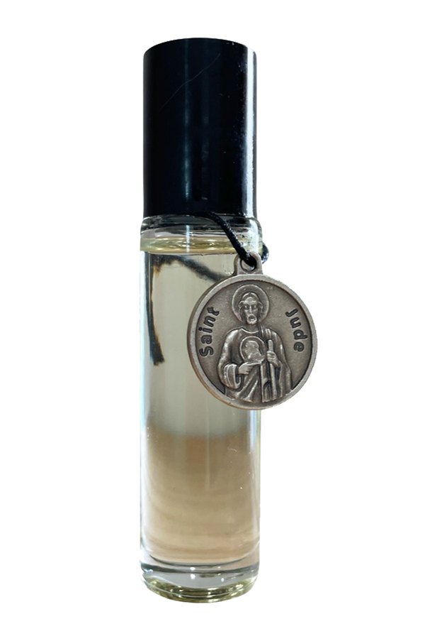St. Jude Devotional Oil with Saint Medal