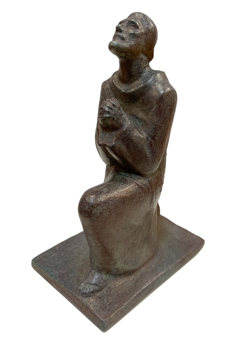 7" Kneeling St. Francis Statue