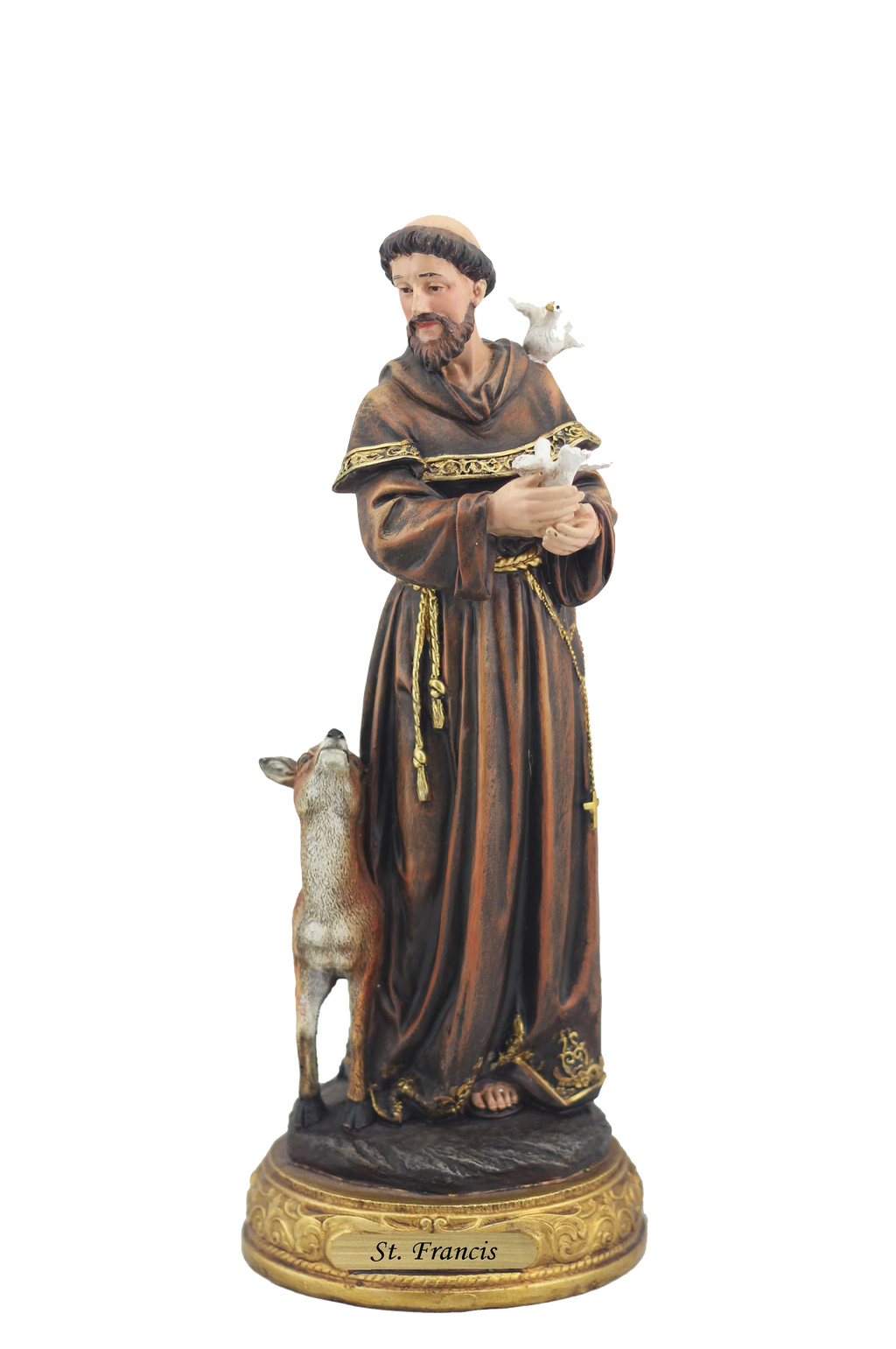 RARE ST FRANCIS STATUE shops URN?PARMA AAI